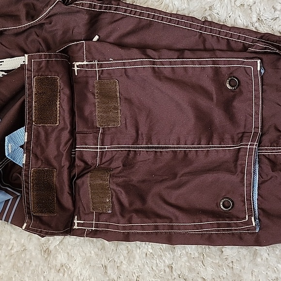 Old navy hybrid swim trunk size S brown (mb3) - Picture 2 of 6